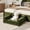 Olive Green, variant on Marcel Upholstered Modern Small to Medium Pet Bed For Dogs and Cats Olive Green Velvet