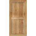 thumbnail image 2 of 16 1/8"W X 33"H Timbercraft Three 5 3/8" Boards Framed Board-N-Batten Shutters, Rough Sawn Western Red Cedar (Per Pair), 2 of 13