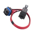 thumbnail image 3 of Enchufe de a prueba de agua con cableado flexible de 5 pines Universal de 12 voltios apto para ventilador de barco Auto camión coches motocicleta 80A 12V5P Yotijar zócalo de relé, 3 of 10