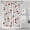 White-228, variant on Waterproof Beautiful Colorful Floral Shower Curtain 72x72 Inch Boho Style Polyester Unique Shower Curtain for Bathroom Hotel Home Decor with 12 Plastic Hooks