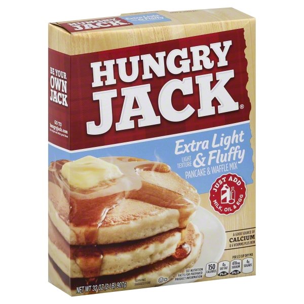 Hungry Jack Extra Light & Fluffy Pancake & Waffle Mix