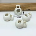 thumbnail image 3 of 30Pcs Plastic Ball Round Spring Stop Cord Lock Ends Toggle Stopper Clip for Sportswear Clothing Shoes Rope (Color : Mixed Color, Size : 17mm), 3 of 4