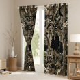 thumbnail image 3 of Erosebridal Camping RV Car Blackout Curtains Set of 2 (52x84 Each) for Boys Girls,Teens Vintage Camouflage Branches Window Curtains,Luxury Bedroom Decor, 3 of 6