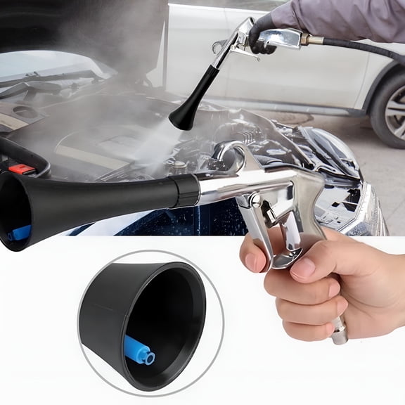 ZEPARO Tornado Dry Cleaning Gun,Detailing Car Cleaning Gun,Air Nozzle Blow Gun,Quickly Removes Surface Dirt and Dust,Air Blower for Car Detailing,Interior Dryer Air Tools