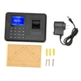 thumbnail image 2 of Biometric Fingerprint Machine, Multi Languages Time Clock Recorder 100-240V Password Supported  for Factory US Plug, 2 of 7