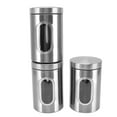 thumbnail image 3 of Stainless Steel Food Storage Jars Durable & Reliable Containers for Home, 3 of 8