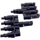 thumbnail image 1 of Conector solar, conector estanco macho y hembra Conector MC4 Conector fotovoltaico Estanco IP67, SH4 Kuyhfg Sin marca, 1 of 5