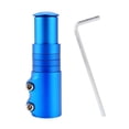 thumbnail image 3 of Adaptador de altura para manillar de bicicleta y extensor de eje de horquilla para reparación de bicicletas de carretera. azul 12cmx3.5cm, 3 of 9