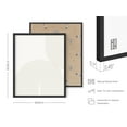 thumbnail image 3 of HAUS AND HUES Boho Wall Art - Set of 3 Framed Mid Century Modern Wall Art for Living Room, Minimalist Beige Wall Art, Line Art Wall Decor, Boho Art Wall Decor, Light Arches Art (16x20, BLACK FRAMED), 3 of 6