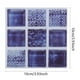 thumbnail image 1 of Pegatinas 18 Uds., Pegatinas De Transferencia De Azulejos De Mosaico, , Cocina, Bricolaje, Hogar, 10cm X 10cmMTS003, 1 of 7