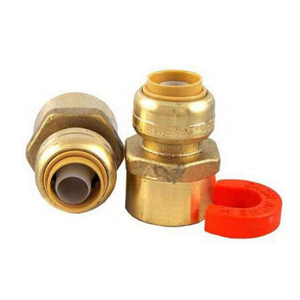 SharkBite 22604LFA Water Heater Installation Kit 1/2 Inch x 3/4 Inch