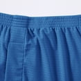 thumbnail image 5 of Tnhcen Men's Summer Pajama Shorts Breathable Mesh Loose Fit Casual Home Wear Solid Color Boxer Brief Style Nylon Spandex L - 4XL Sleepwear Lounge Pants, 5 of 5