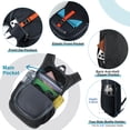 thumbnail image 4 of Mochila de Senderismo FIORETTO 10L para Mujer y Hombre Negra, 4 of 9