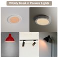 thumbnail image 5 of Uxcell 6.7" Round Lampshade Diffuser Anti-glare Lamp Cover for Softening Light Tan 2pcs, 5 of 5