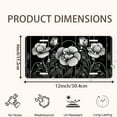 thumbnail image 2 of Artistic Poppy Pattern Funny Personalized License Plate Rust-proof Stainless Steel Metal License Plate Suitable For Men And Women 12.2" x 6.2", 2 of 7