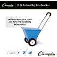 thumbnail image 3 of Champion Sports Dry Line Marker, 35 LB Capacity, Blue, 3 of 5