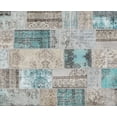 thumbnail image 1 of Ahgly Company Machine Washable Indoor Rectangle Contemporary Sage Green Area Rugs, 7' x 10', 1 of 7