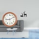 thumbnail image 2 of Reloj de pared,Reloj de pared con pájaro cantor Relojes de pared con pájaros,Relojes de pájaros con sonido Reloj decorativo que canta,Estatua de reno,Estatua de reno negro,decoración del, 2 of 8