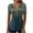Navy, variant on yardsong Women Short Sleeve Shirt Hide Belly Shirts Summer Pleated Button V Neck T-Shirt Causal Empire Waist A-Line Floral Tunic Tops 2024 Blue XXL