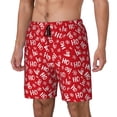 thumbnail image 1 of Balery Hohoho Bañador para hombre, shorts de playa de secado rápido con entrepierna y forro de compresión-Large, 1 of 6