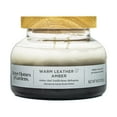 thumbnail image 3 of (4 pack) Better Homes & Gardens Warm Leather Amber Scented 18oz Ombre 2-Wick Bell Jar Candle, 3 of 6