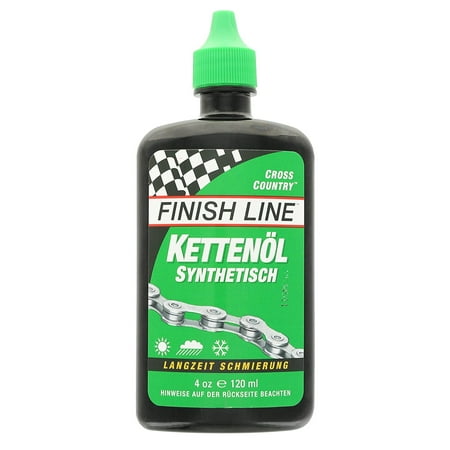 WET Bicycle Chain Lube 2oz Drip Squeeze Bottle By Finish
