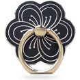 thumbnail image 1 of LAICAIW Flower Cell Phone Ring Holder, Cute Phone Back Ring Grip for Finger and Hand (Black), 1 of 1