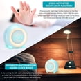 thumbnail image 3 of BEMS-Reloj despertador digital, reloj de cabecera LED Reloj despertador dual con, 3 of 5