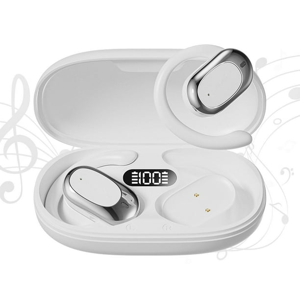 Auriculares de traducción, auriculares para traductor, uso cómodo, pantalla Digital LED, ganchos para la oreja abiertos, auriculares para aprender
