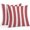 Red, White, Burgundy, variant on Throw Pillow Covers 16x16 Inch Set of 2, Navy Blue Striped Waterproof Outdoor Pillow Covers, Modern Thin Line Vertical Stripes Decorative Cushion Pillowcases for Couch, Sofa, Bed, Garden, Patio