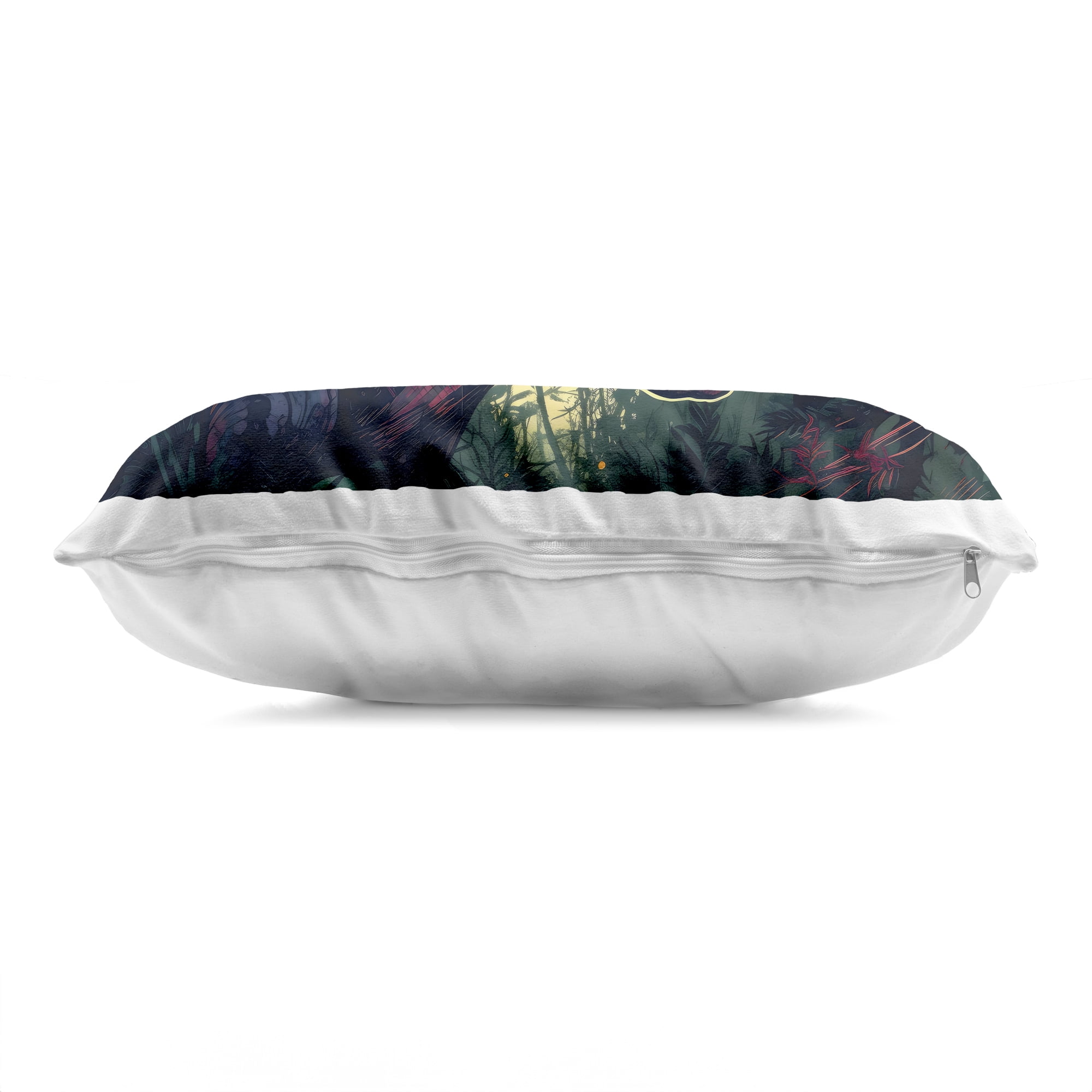 Stupell Industries Dark Roaring T-Rex Decorative Printed Throw Pillow, design by Creative Studio
