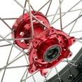 thumbnail image 2 of 17" Front Wheel Rim Red Hub for Honda CRF450R CRF250R 04-22 CR 125 250 R 02-07 CRF250RX CRF450RX, 2 of 5
