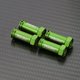thumbnail image 3 of Adaptador de montaje hexagonal Bewildely RCGOFOLLOW 1/10 aleación de aluminio Verde, 3 of 5