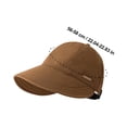 thumbnail image 4 of KRONDO Sun Hats for Women, Hats for UV Sun Protective, Wide Brim Hat Adjustable Ponytail Packable Sun ,UPF 50 Hats, For Hiking Fishing, 4 of 9