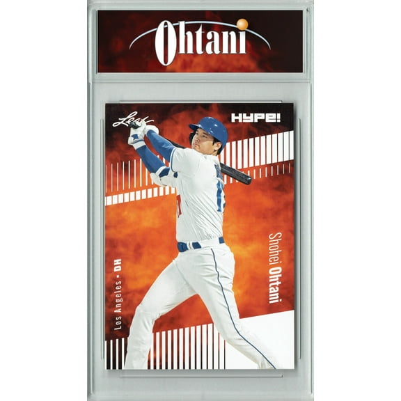 Certified Mint  Shohei Ohtani 2023 Leaf HYPE! #135 Only 5000 Made! Rare Trading Card Los Angeles Dodgers
