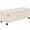 Velvet-white, variant on Synthetic Leather Metal Frame Storage Ottoman Bench end of Bed Bench with Legs 43.5”W x 15.7”D x 15.7”H Hold up to 770 LB Large Storage Chest Brown UASND624R