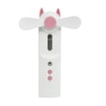 thumbnail image 1 of VONKY Handheld Humidification Fan USB Water Spray Fan Portable Moisturizing Fan Pink, 1 of 1