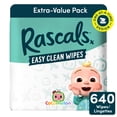 thumbnail image 1 of Lingettes Easy Clean Rascals, 640 unités, 1 of 11