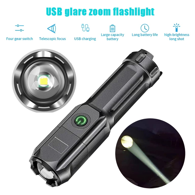 Portable USB Rechargeable LED Flashlight XPE Built-In BatteryTactical Torch Flashlights 3Modes Portable USB Rechargeable LED Flashlight XPE Built-In BatteryTactical Torch Flashlights 3Modes