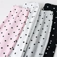 thumbnail image 6 of Ruyang Girls Polka Dot Flare Leggings Kids Cute Slim Pants Thin Cotton High Waist Bell Bottoms Soft Stretchy Trousers, 6 of 6