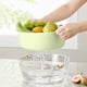 thumbnail image 5 of ¡Última Oportunidad de Ahorro!, Cesta de lavado de frutas y verduras de doble capa adecuada para almacenar platos y frutas, preparar verduras y lavar frutas, 2,5 l Akmoler, 5 of 8