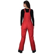 Arctix Waterproof Insulated Overalls Snow Bibs Winter Clothes for Women, Formula One Red M