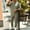 New-Army Green, variant on PNTUTB Fall Winter Men's Solid Color Outfit Sets Crew Neck Long Sleeve Top Elastic Waist Drawstring Pant Two Piece Set Loose Comfort Daily Casual Sets
