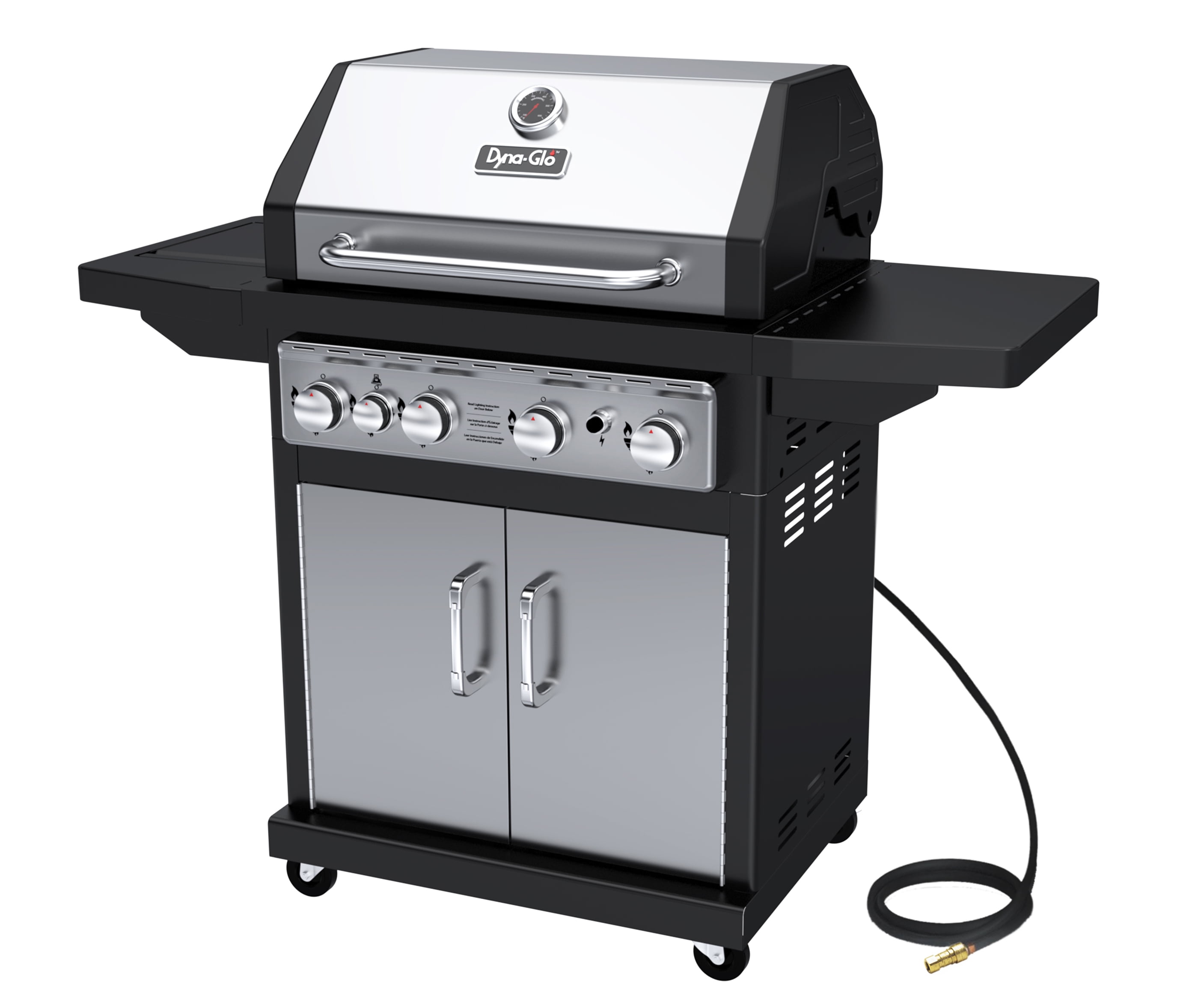 Dyna-Glo DGA480SSN-D 4 Burner Stainless Natural Gas Grill by GHP Group, Inc.