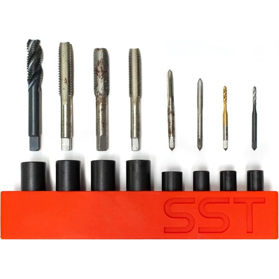 SST Tap Socket Wrench Set | 8-piece Tap Socket Adapter | Compatible with All M.C.T.I. Taps Up To 1/2" (Number and Fractional)