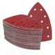 thumbnail image 1 of 100 Grit Sanding Sheets, 50-Pack, 11 Holes, 105 x 152 mm, Compatible with Multiple Sanders, 1 of 4