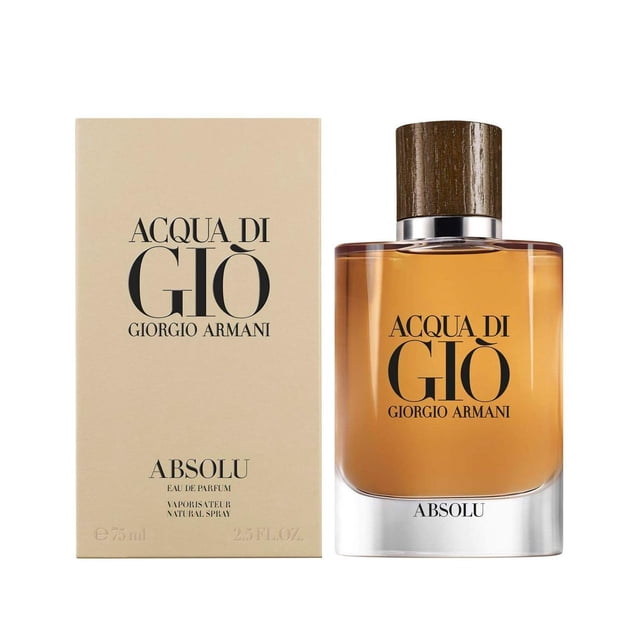 Loción Absolu de Giorgio Armani 75 ml EDP cafe Giorgio Armani Model