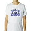 Trendy Swimming Instructor Graphic Athletic Boys Cotton Youth T-Shirt