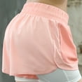 thumbnail image 5 of FOLOYORI 1Pcs Exercise Shorts Women Pink Color High Elasticity Quick Drying Breathable Jogging Running, 5 of 8