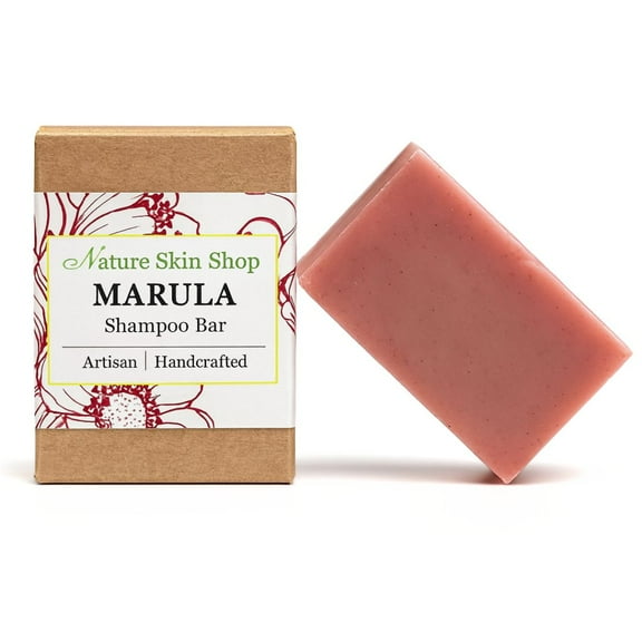 Marula Moisturizing Shampoo Bar, Cold Process All Natural, No Paraben
